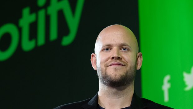 Daniel Ek, chief executive officer and co-founder of Spotify.