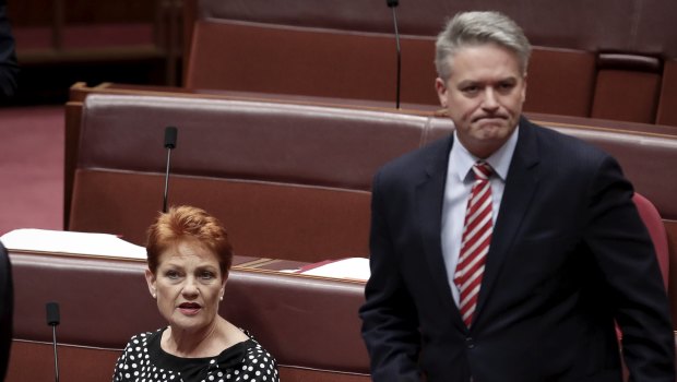 Senator Pauline Hanson says she has found the advice of companies such as Fortescue Mining "very helpful".