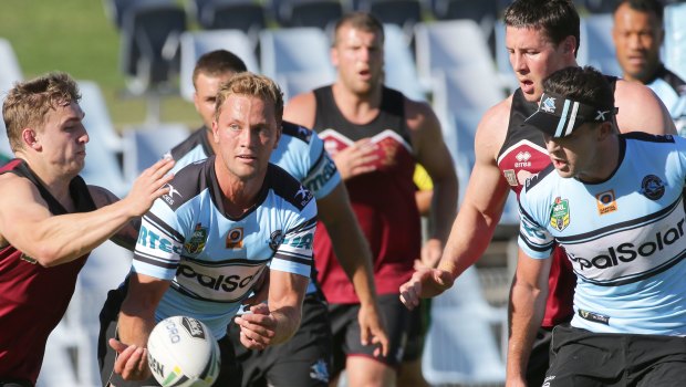 Having overcome the hamstring trouble of last season, Matt Moylan is likely to be playing with a smile on his face.