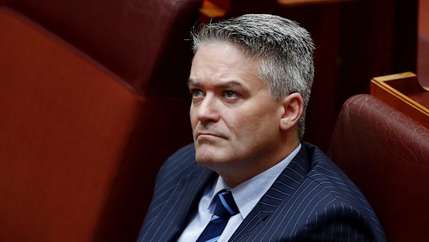 Finance Minister Mathias Cormann.