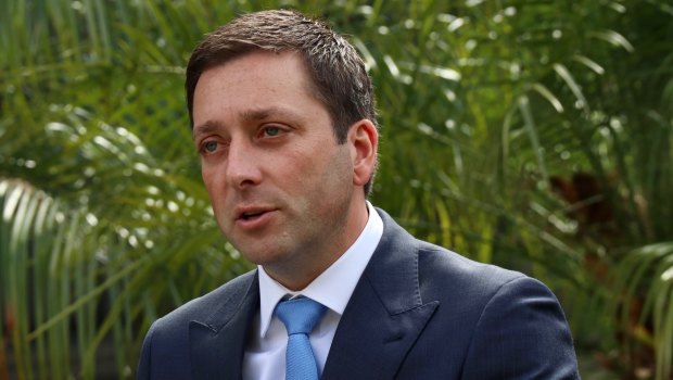 Victorian Opposition Leader Matthew Guy is vowing to have police patrol shopping centres. 