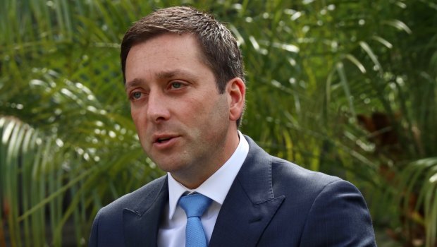 Victorian Opposition Leader Matthew Guy. 