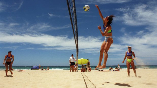 The Commonwealth Games organisers have had to import sand to the Gold Coast to bring the coarseness up to regulation for beach volleyball.