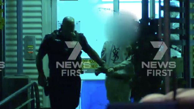 The alleged teen leader of Brisbane's 'Northside' gang was arrested and charged on Wednesday evening.