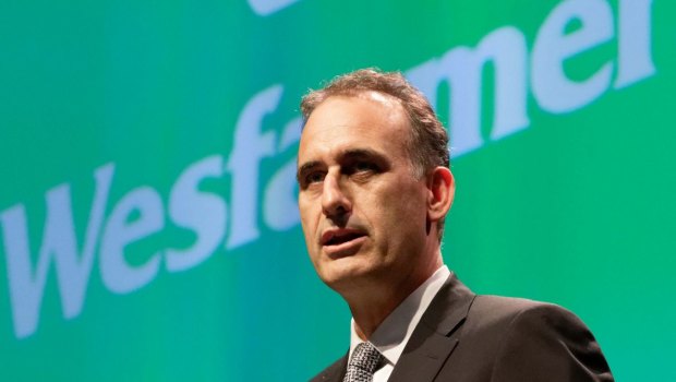 Looking for a way out of pokies: Wesfarmers CEO Rob Scott. 