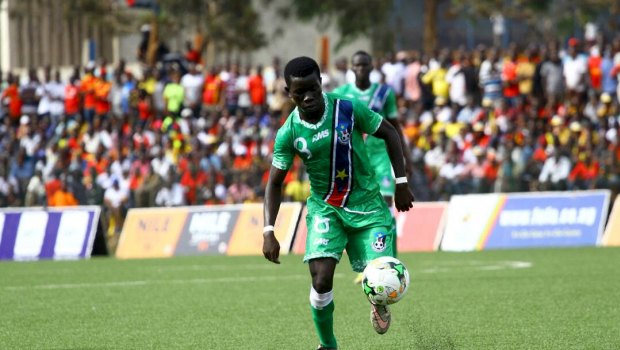 South Sudanese soccer player Robert Wurube.