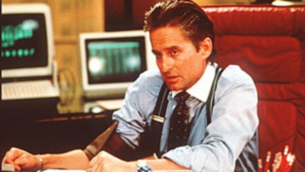 Greed is good? Things have moved on since Gordon Gekko (played by Michael Douglas) in Oliver Stone's 1987 movie Wall Street.