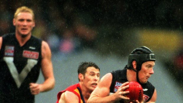 Nathan Burke in action for the Big V in 1999.