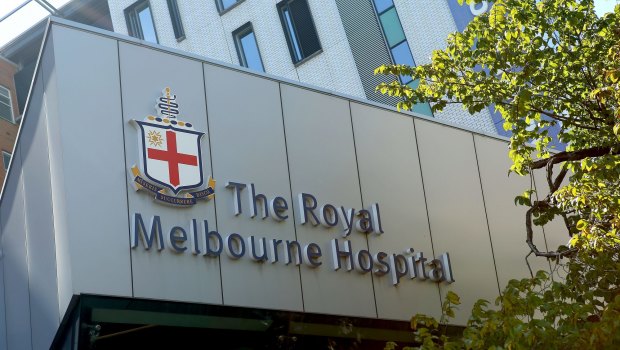 Staff at Royal Melbourne Hospital have released a video showing CCTV footage of violent incidents involving patients.
