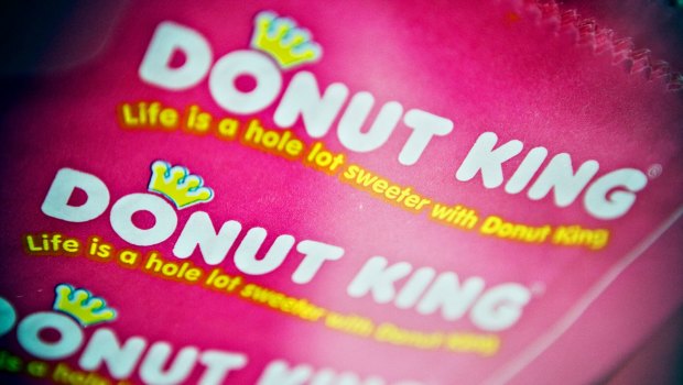 Shares in the ASX-listed owner of Donut King and Gloria Jeans plunged on the company's bad news on Friday. 