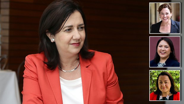 Premier Annastacia Palaszczuk, Deputy Premier Jackie Trad, Labor state secretary Julie-Ann Campbell and assistant state secretary Sarah Mawhinney are some of the leaders in Queensland politics.