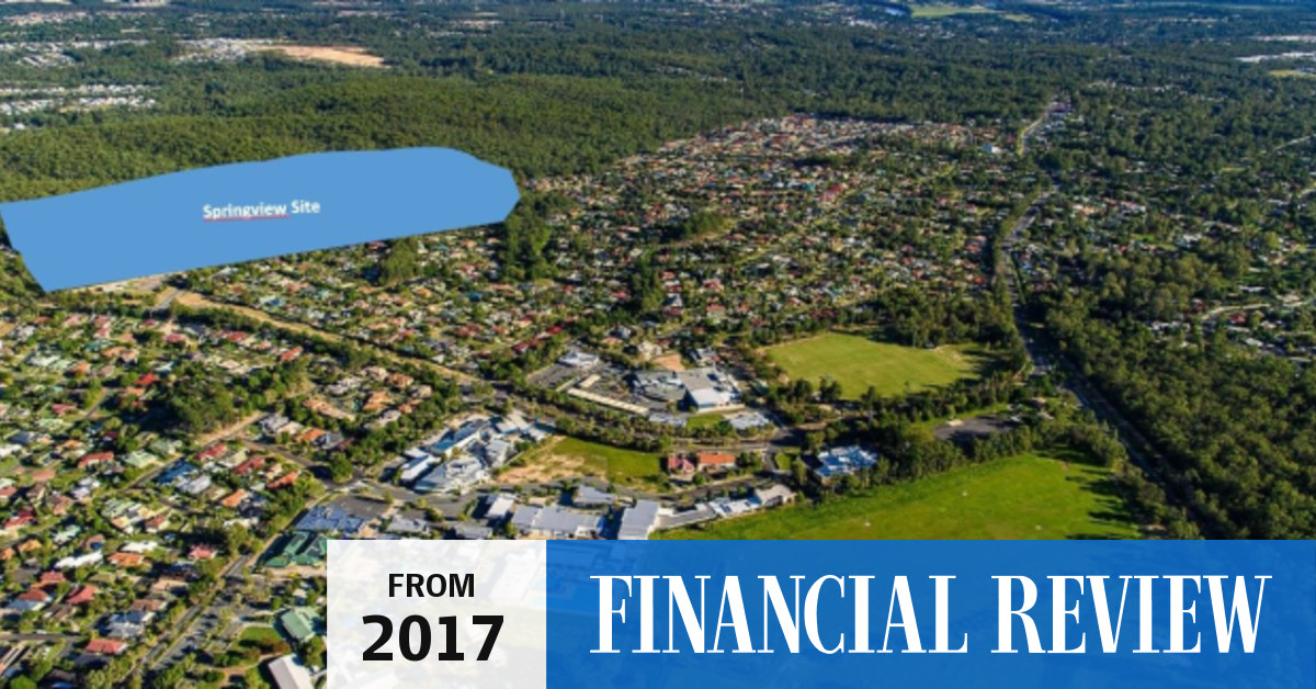 Stockland buys 400-home Greater Springfield site for $21 million