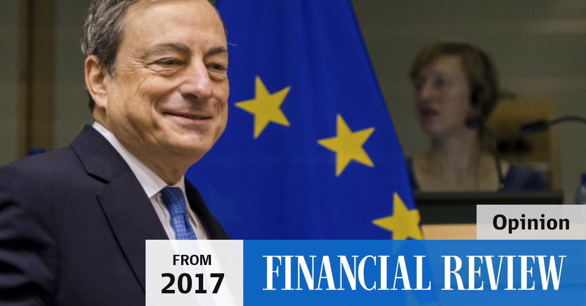 Investors fear ECB's Mario Draghi speech to spell end of easy money