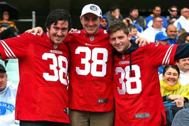 Jarryd Hayne's 49ers jersey the number one purchase at the NFL store