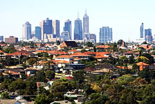 Green land cut back as Melbourne grows much bigger