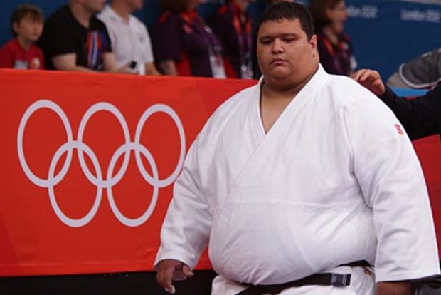 You Must Be Judoking At 218kg He S The Biggest Man At The Olympics