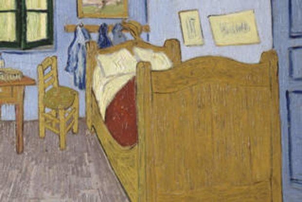 Van Gogh S Blue Bedroom More A Violet Hue