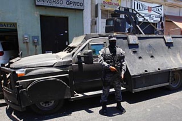 It's Mad Mex, road warrior, as cartels build bulletproof tanks