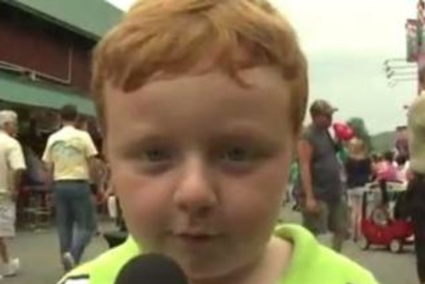 'Apparently kid' goes from county fair to viral superstar