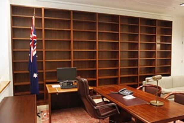 Too Big For His Books Brandis Library Is Shelved
