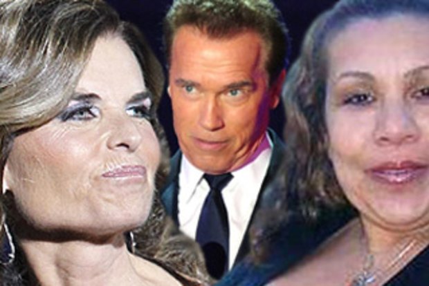 Woman arnold schwarzenegger cheated with