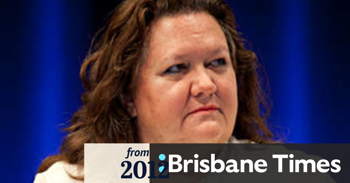 Gina Rinehart delivers Fairfax its first strike