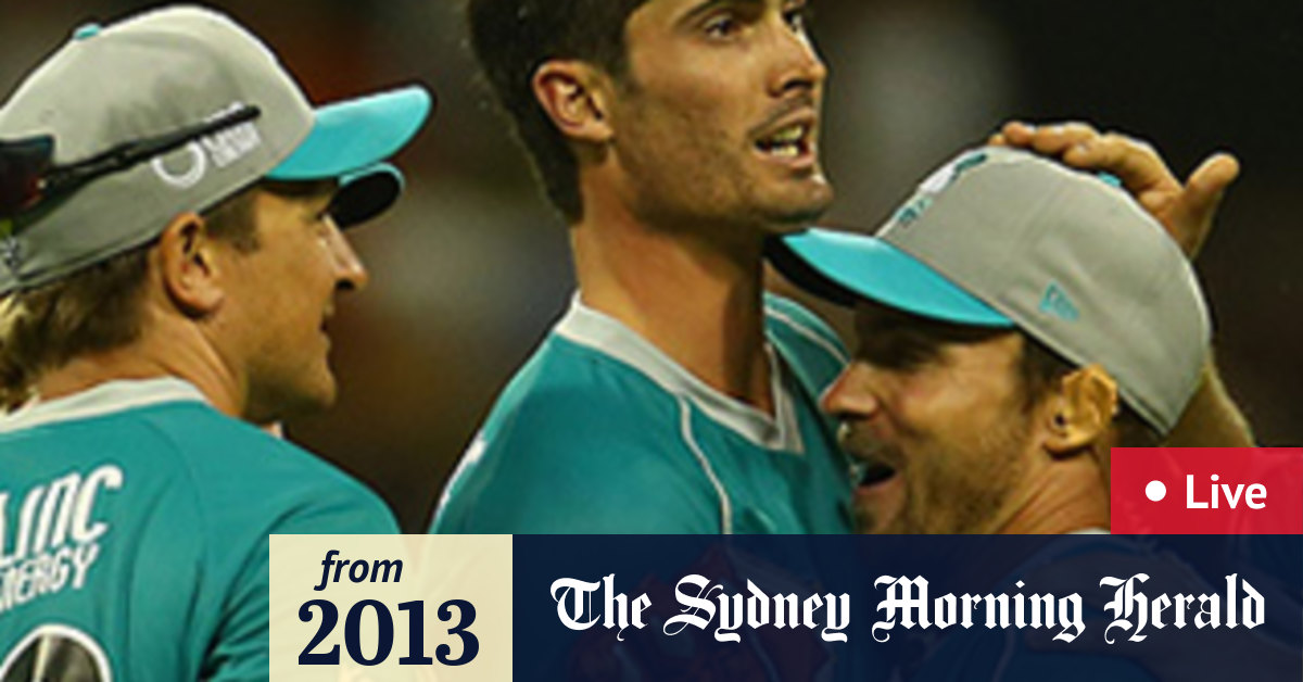 Perth Scorchers v Brisbane Heat - live BBL final scores and commentary