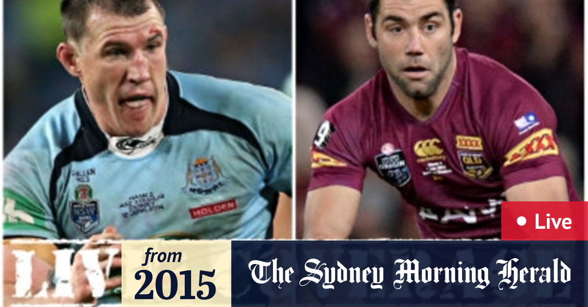State Of Origin 15 Live Game 3 Nsw Blues V Qld Maroons