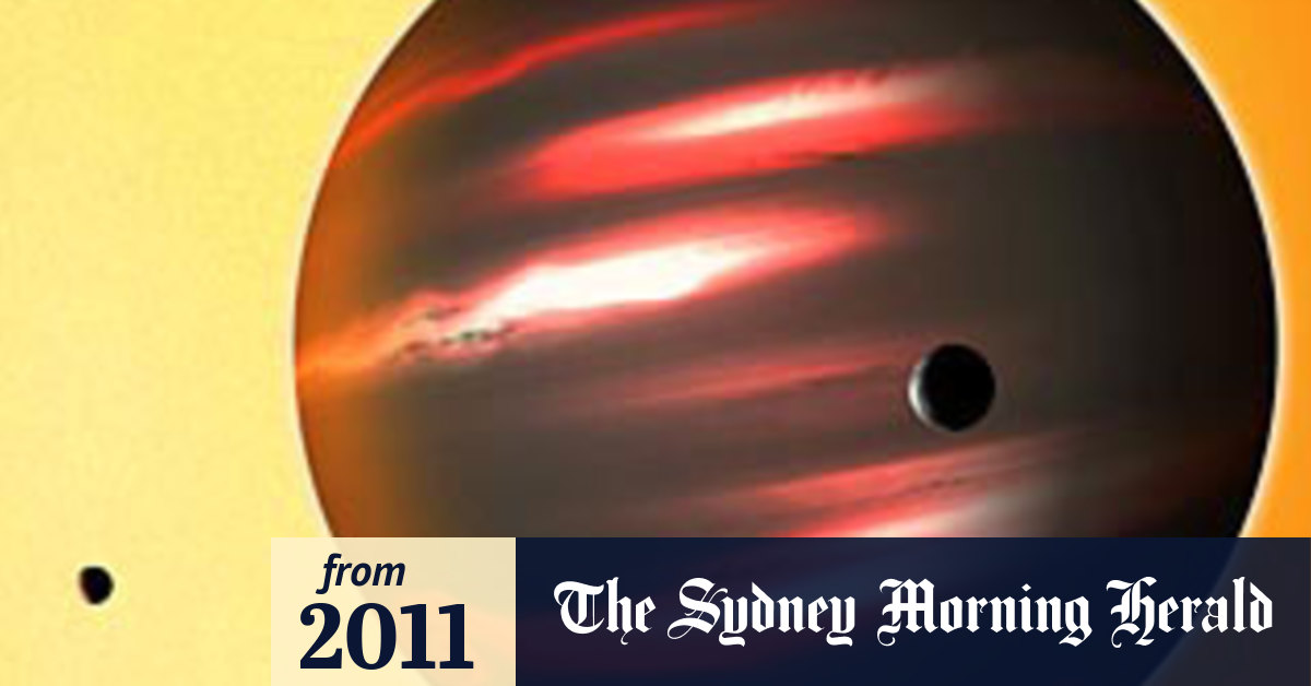 Strange Planet Is Blacker Than Coal