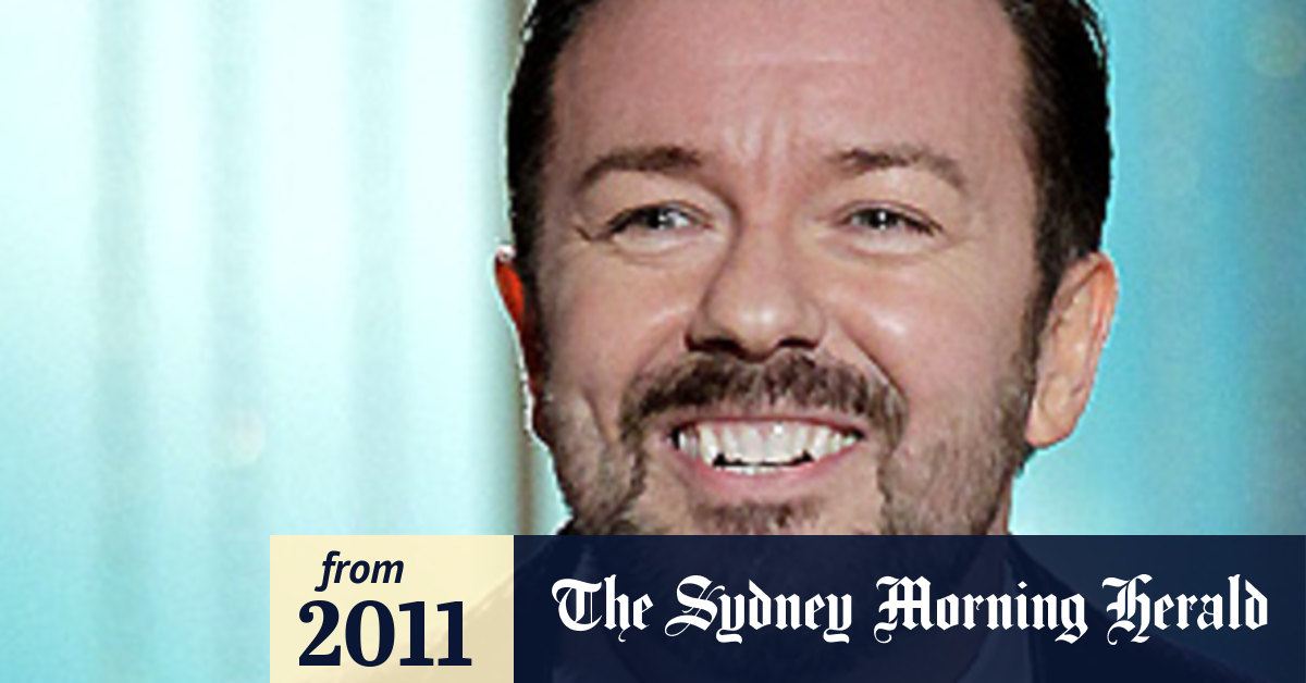 Ricky Gervais splits audience at Golden Globes
