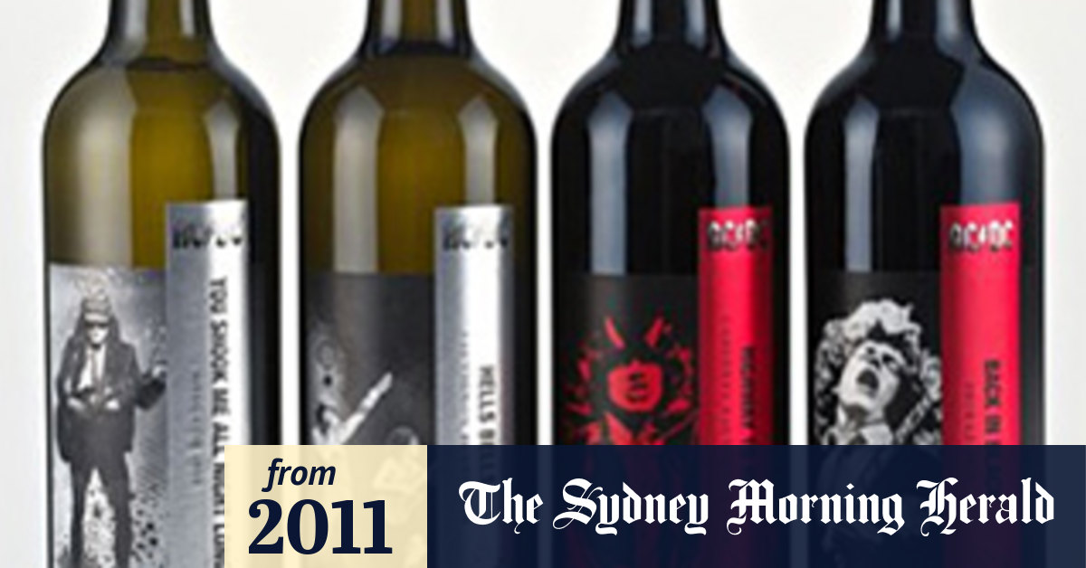 AC/DC release their own wine