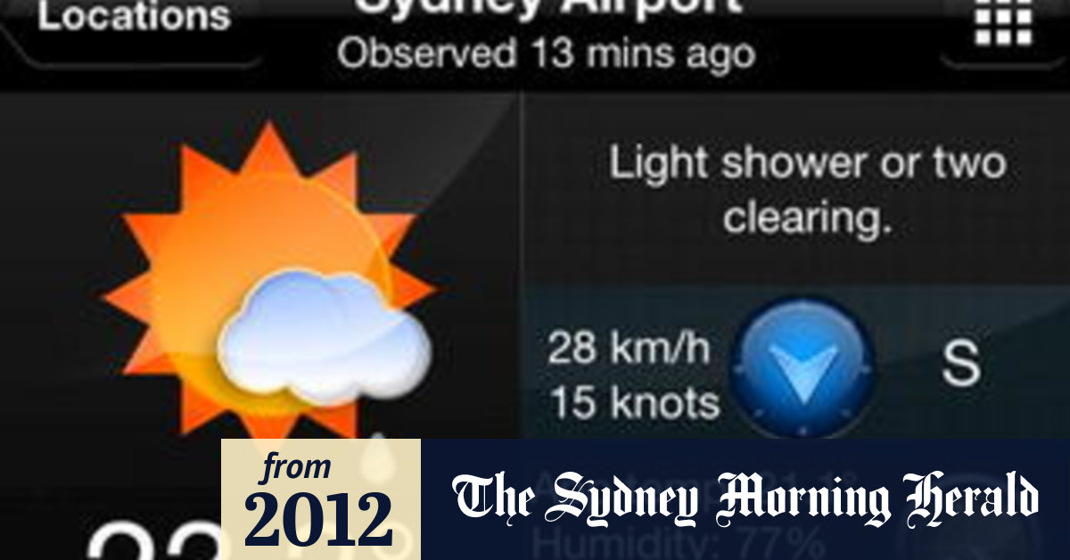 Three Contenders Weather Apps