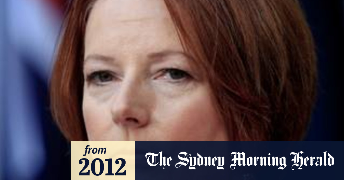 Misogyny definition to change after Gillard speech