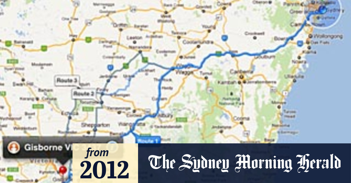 google maps closes pacific highway