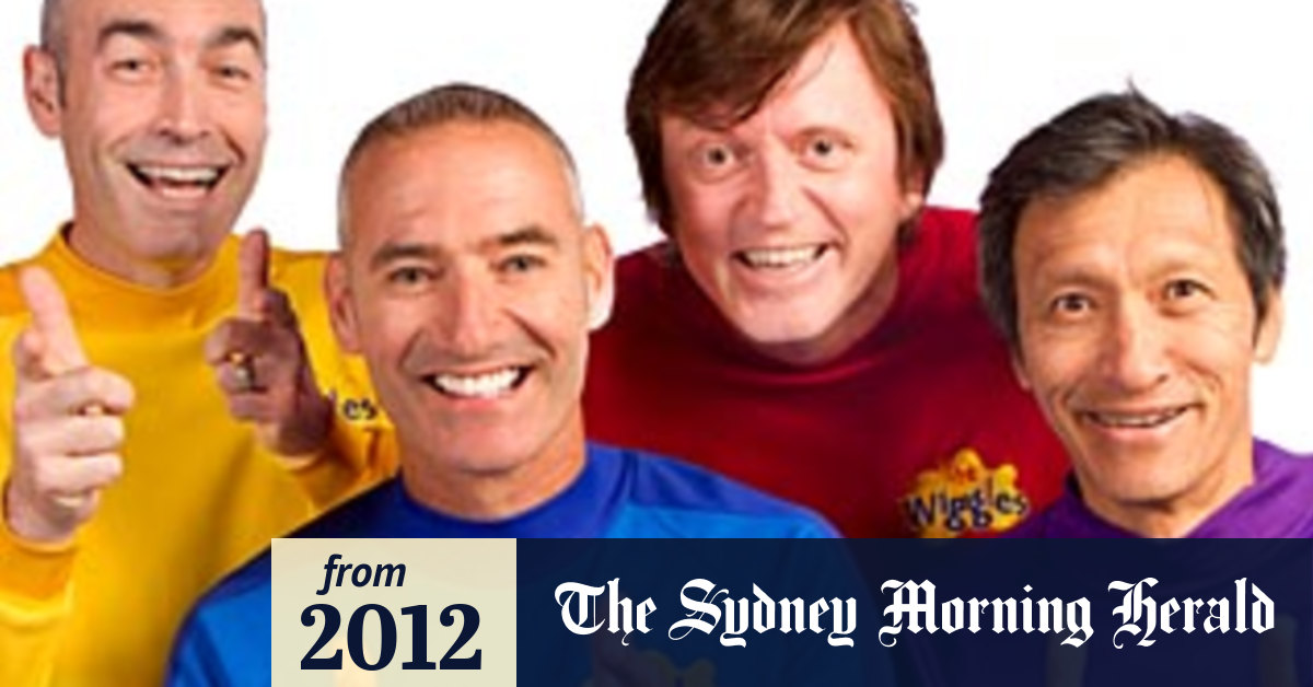 Three original Wiggles to hang up their skivvies