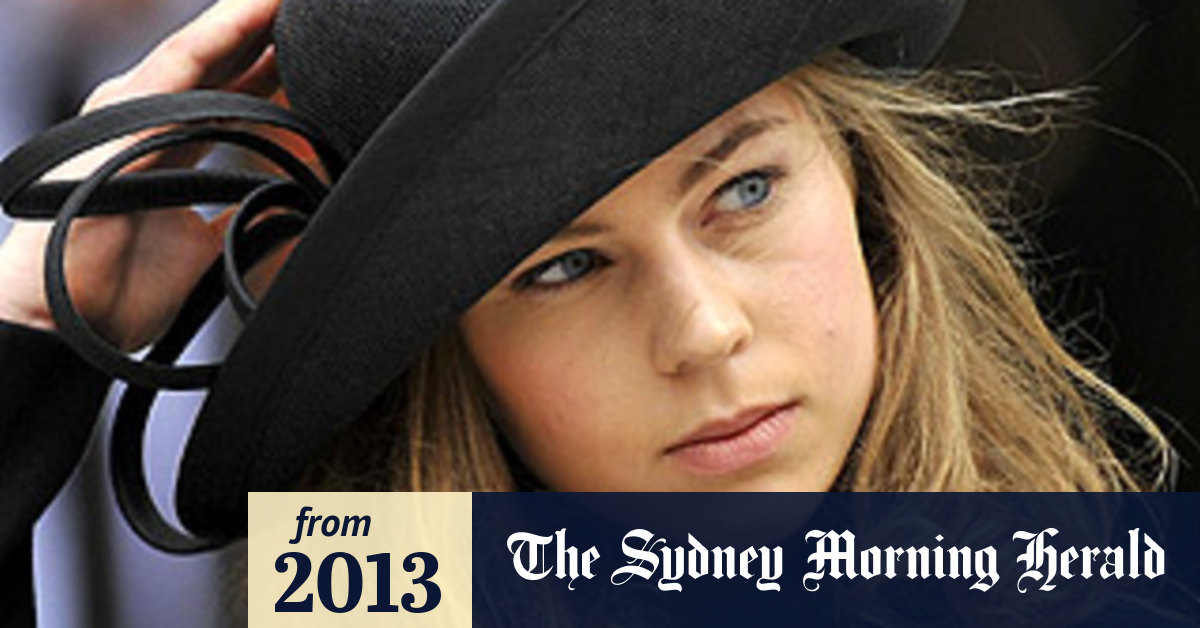It S Sort Of In The Blood Thatcher Granddaughter Captivates At Funeral