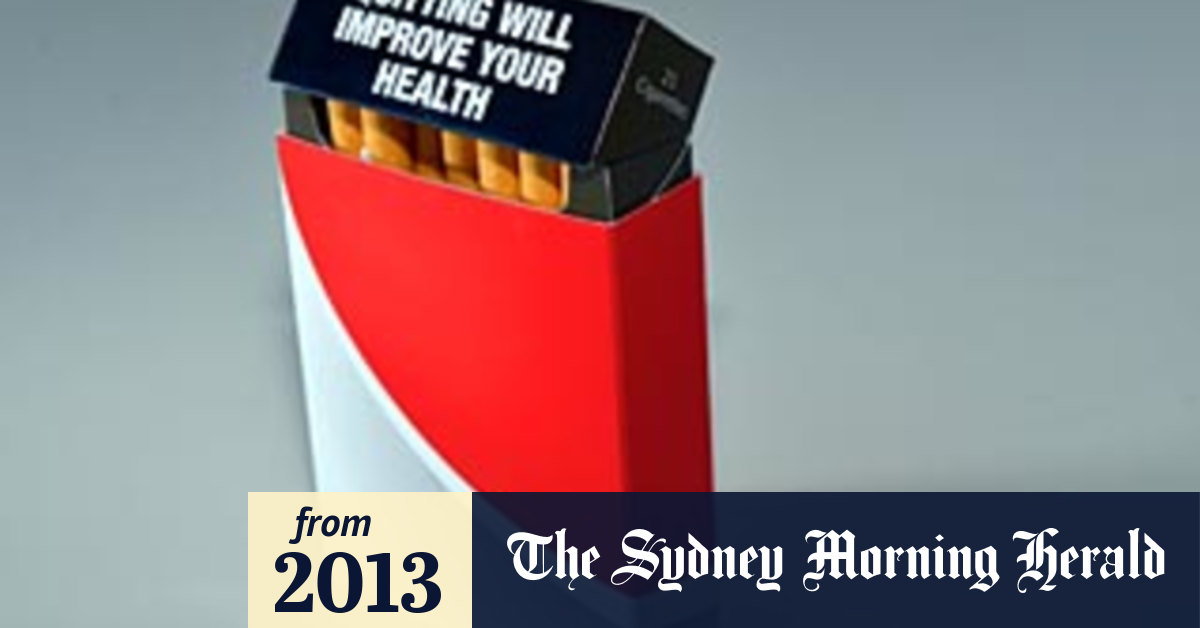 Free Covers To Filter Cigarette Pack Warnings May Be Illegal