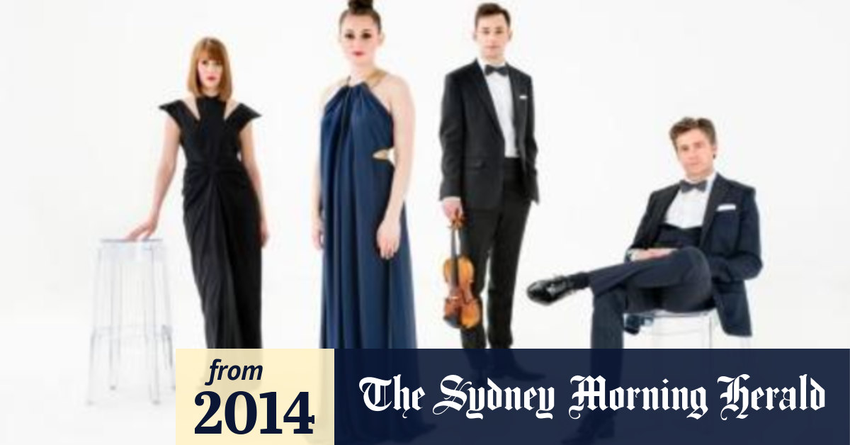 The Australian String Quartet make the most of their instruments