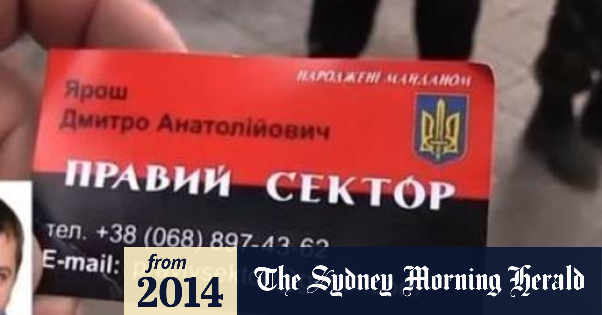 Ukraine Crisis Business Card Proof On Shooting Becomes Meme