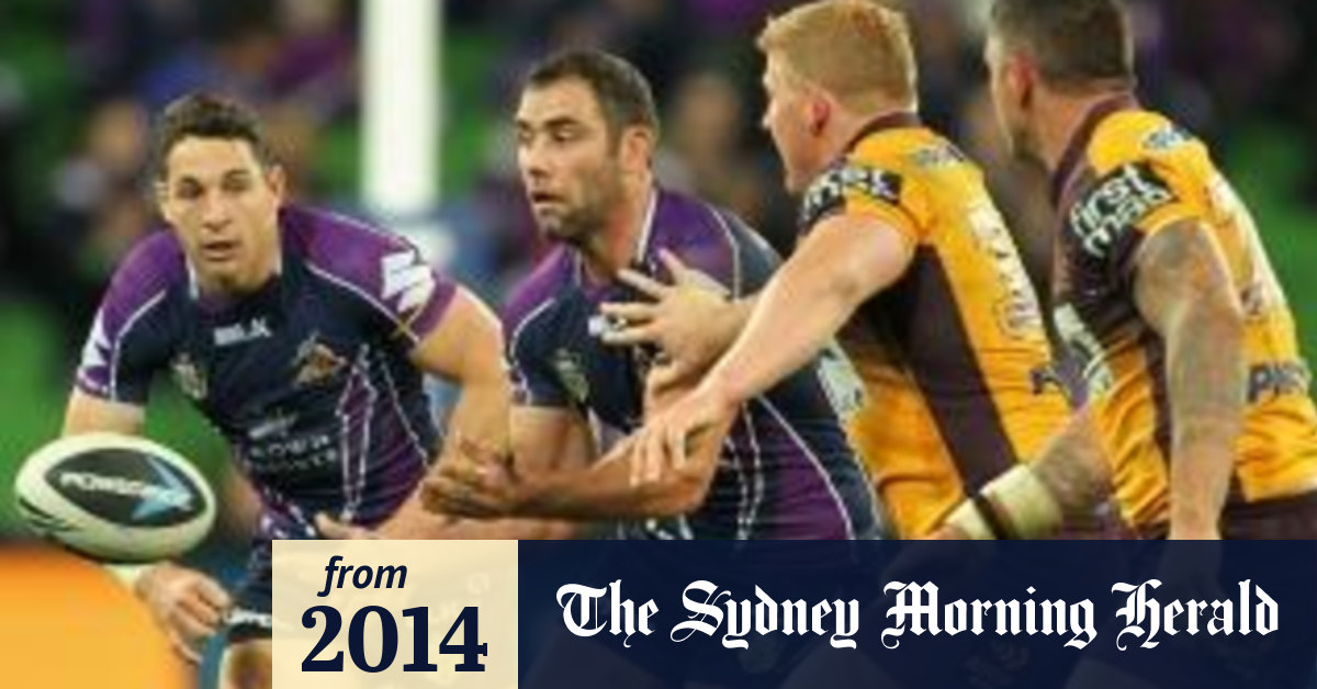 Storm Captain Cameron Smith Trains On Injured Ankle Ahead Of Elimination Final