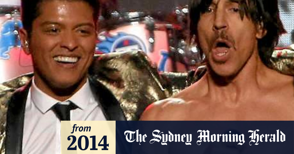 Super Bowl di Red Hot Chili Peppers Bruno Mars