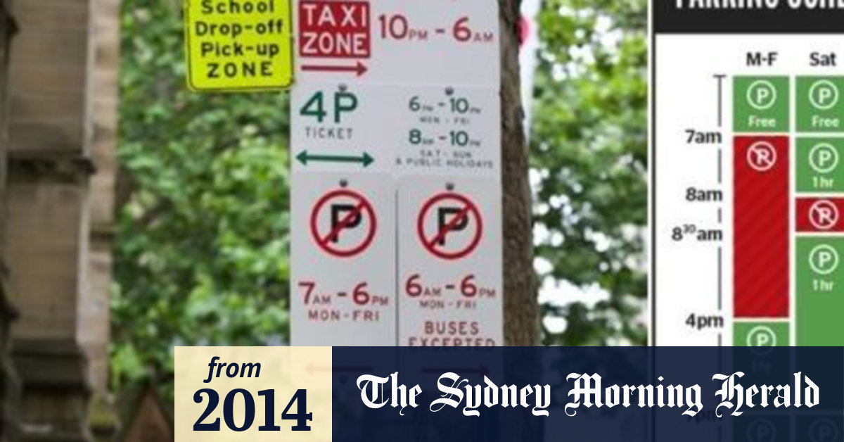 wallpapers Parking Signs Brisbane mosman council turns to new york for a