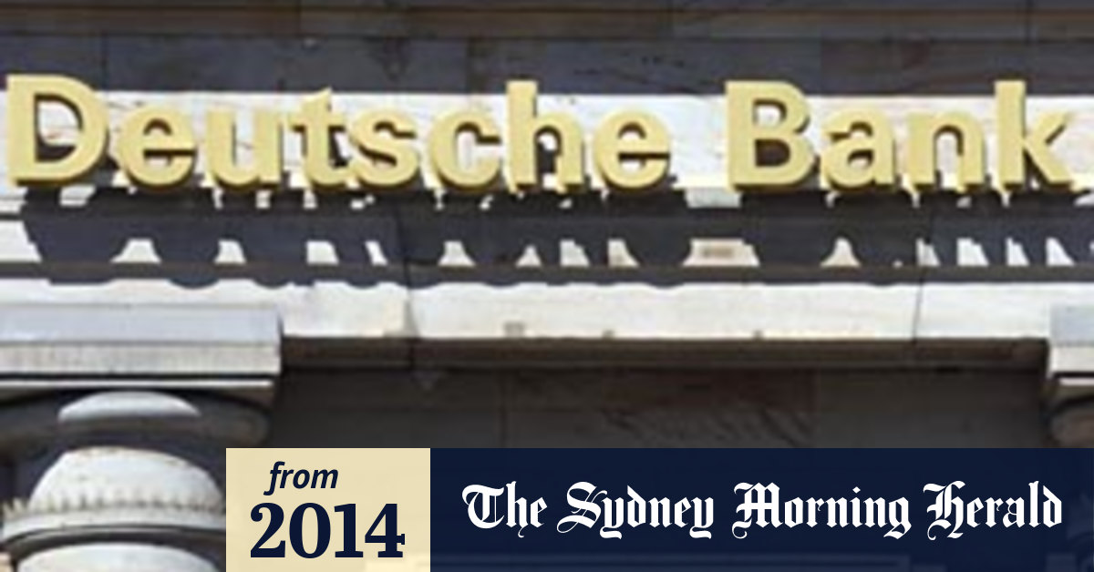 Deutsche Bank Deaths—Spate Of Suicides Involving Employees – AUHG