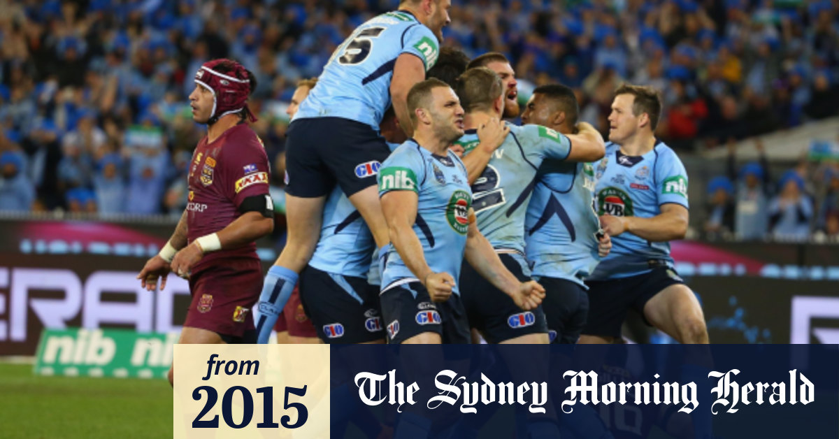 State Of Origin Game 2 Nsw Blues Beat Queensland Maroons 26 18 To Level Series