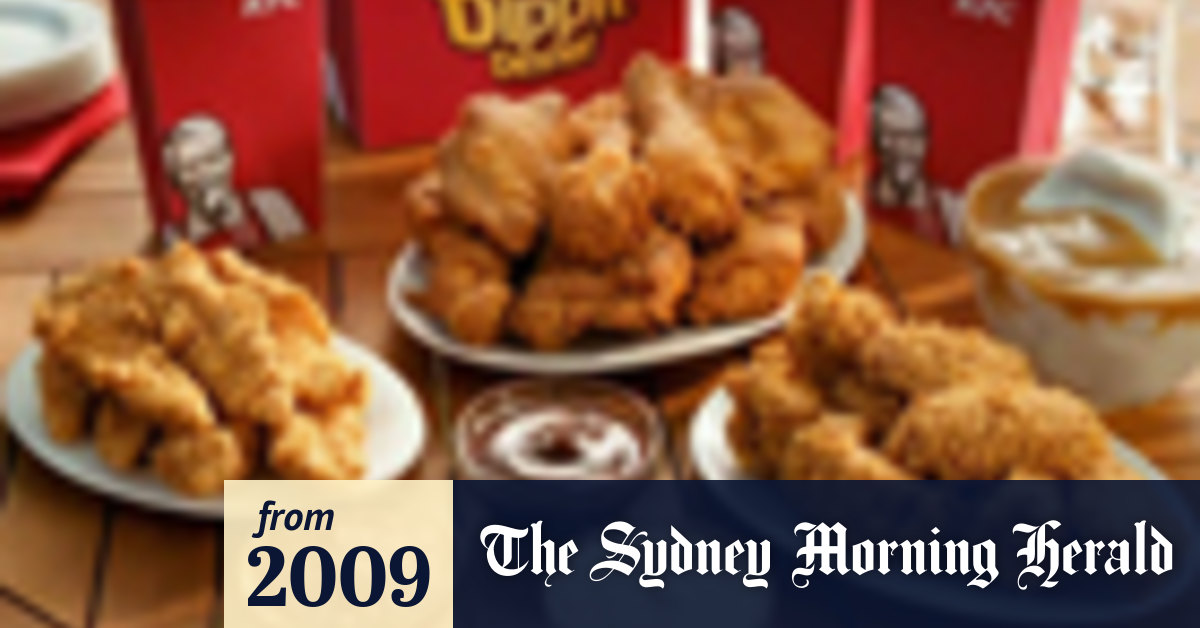 Finally, KFC opts for the good oil