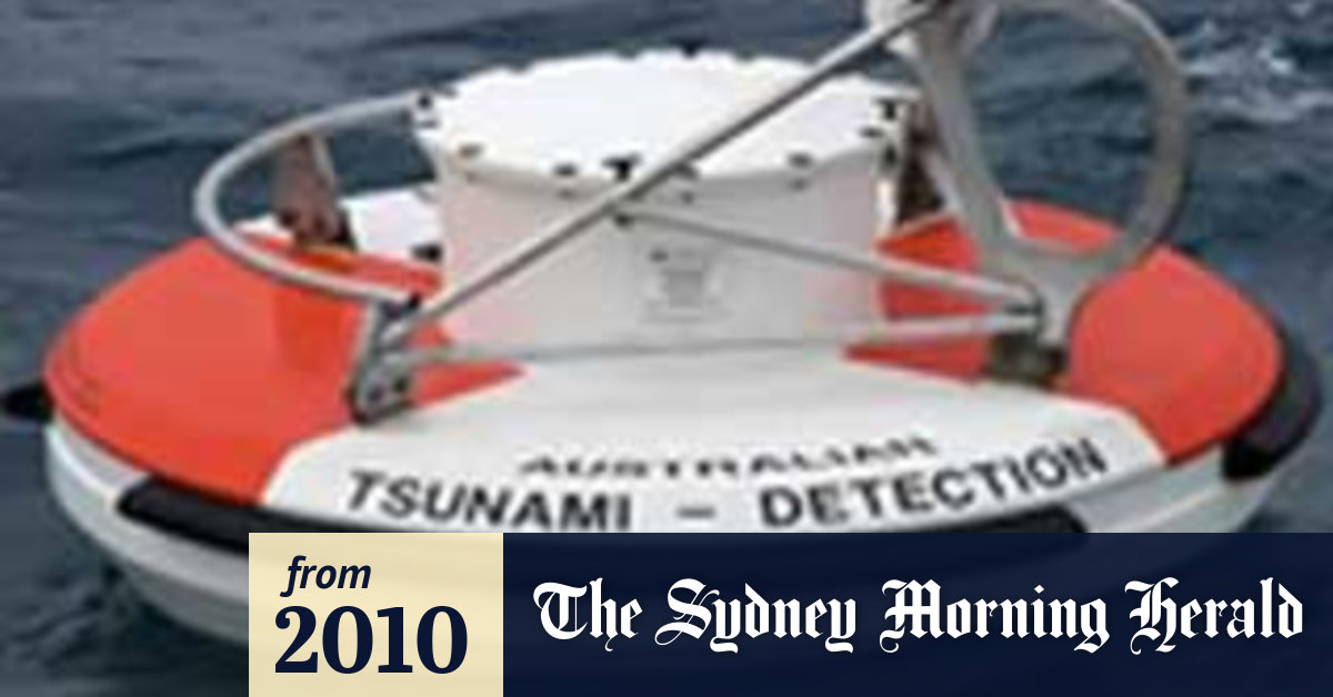 $1m tsunami warning buoys victims of vandals