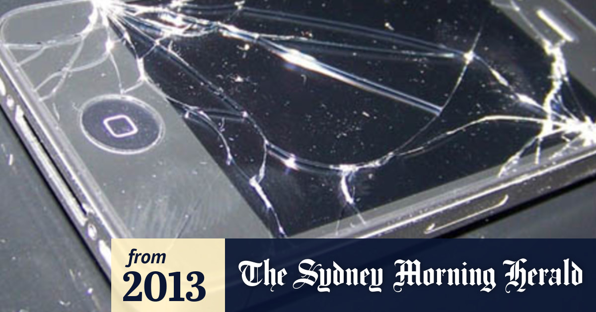 Smashed Smartphone Screens Become Status Symbol