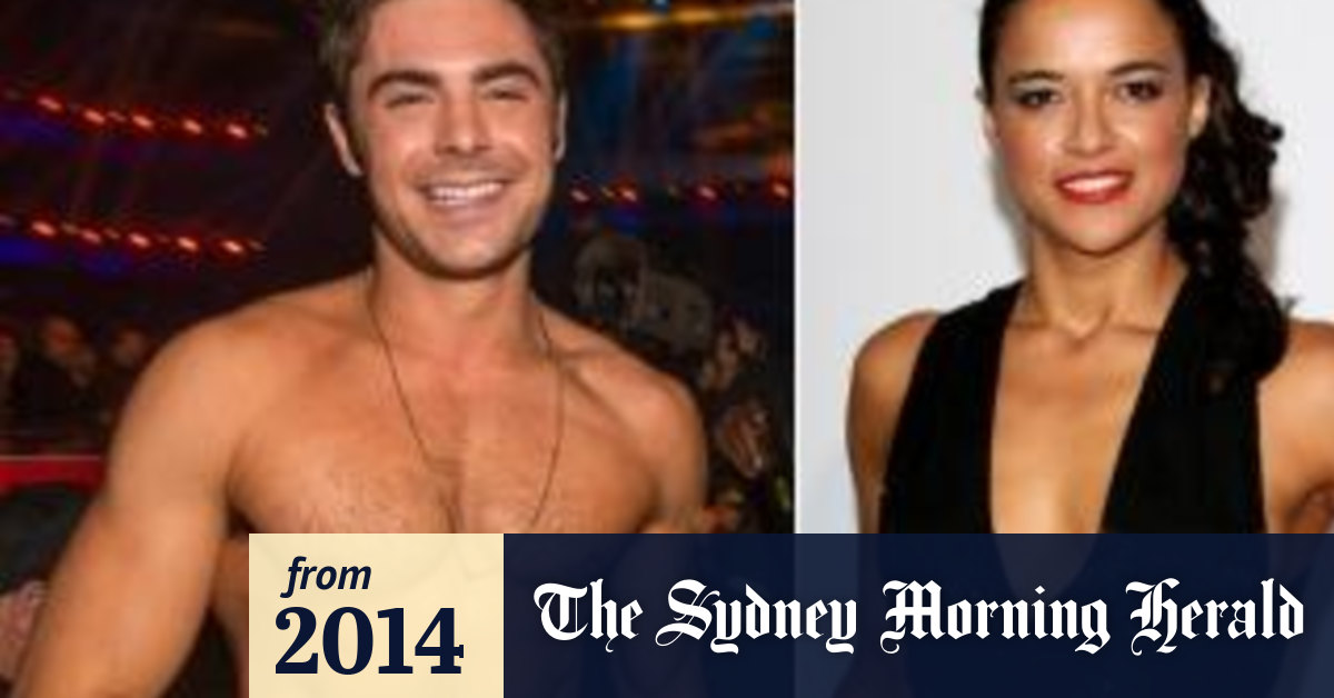 Zac Efron And Michelle Rodriguez Caught Kissing During Italian Holiday