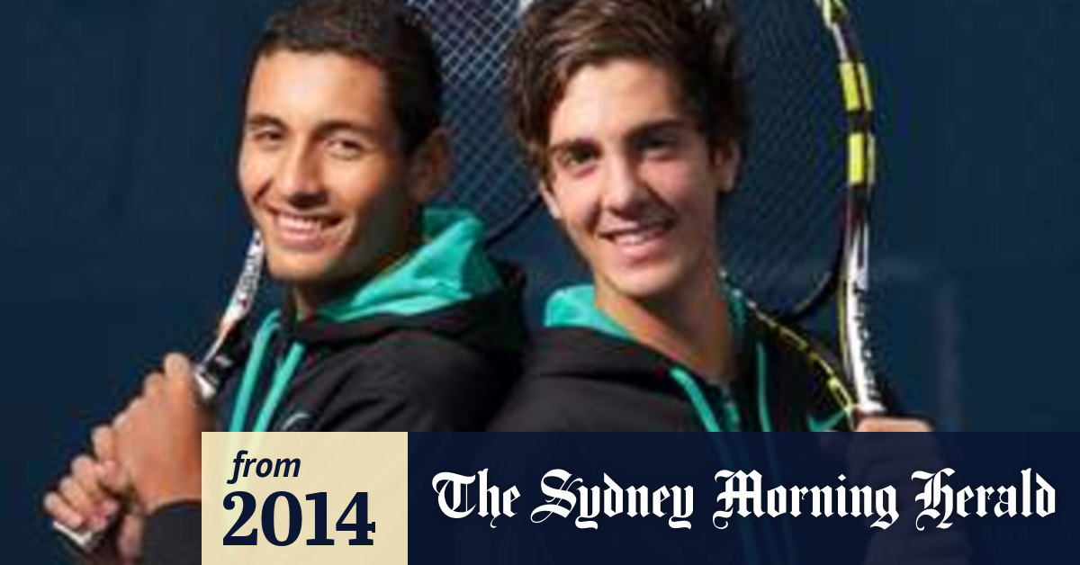 Thanasi Kokkinakis and Nick Kyrgios can become 'face of tennis'