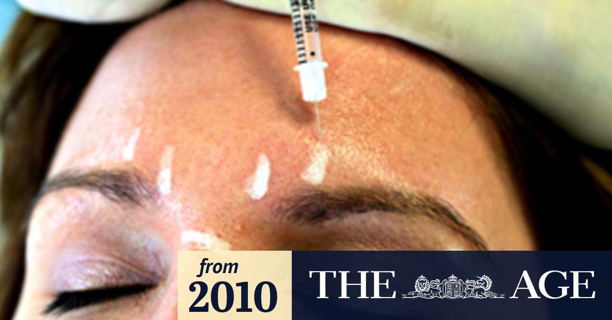 Botox in facial aesthetics image